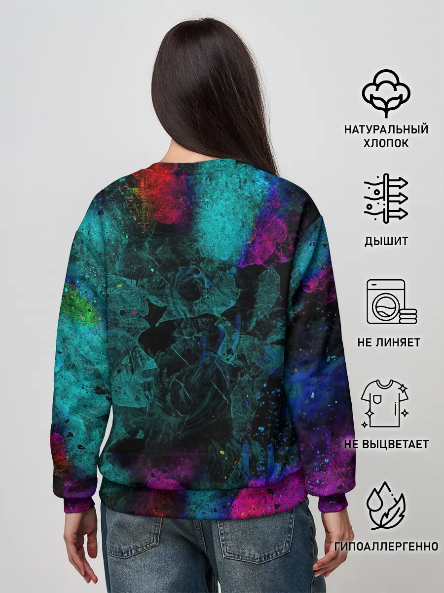 Женский свитшот / Сказочный Котик