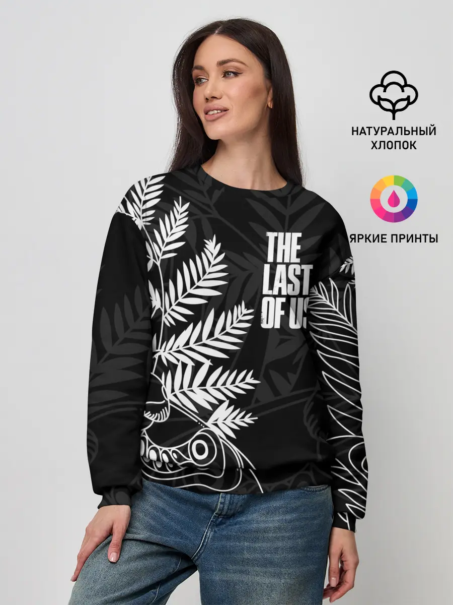 Женский свитшот / THE LAST OF US 2 | ОДНИ ИЗ НАС 2 ТАТУ ЭЛЛИ