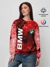 Женский свитшот / BMW FIRE