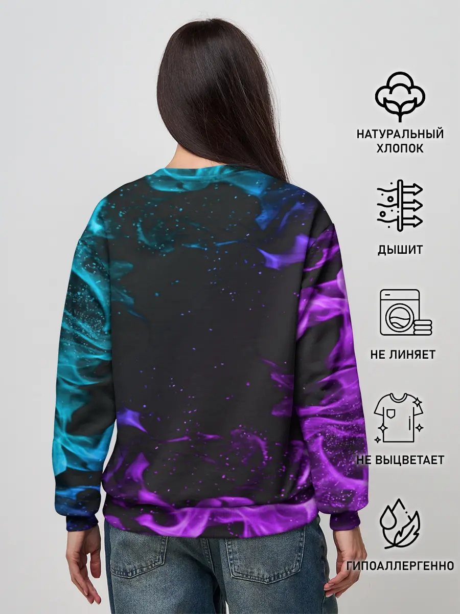 Женский свитшот / VALORANT OMEN