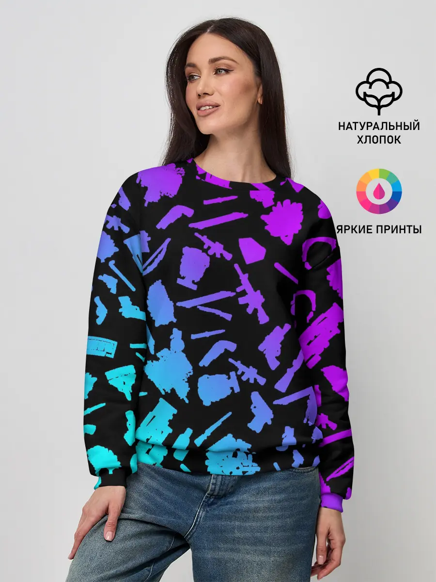 Женский свитшот / PATTERN THE LAST OF US