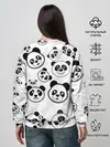 Женский свитшот / Панды