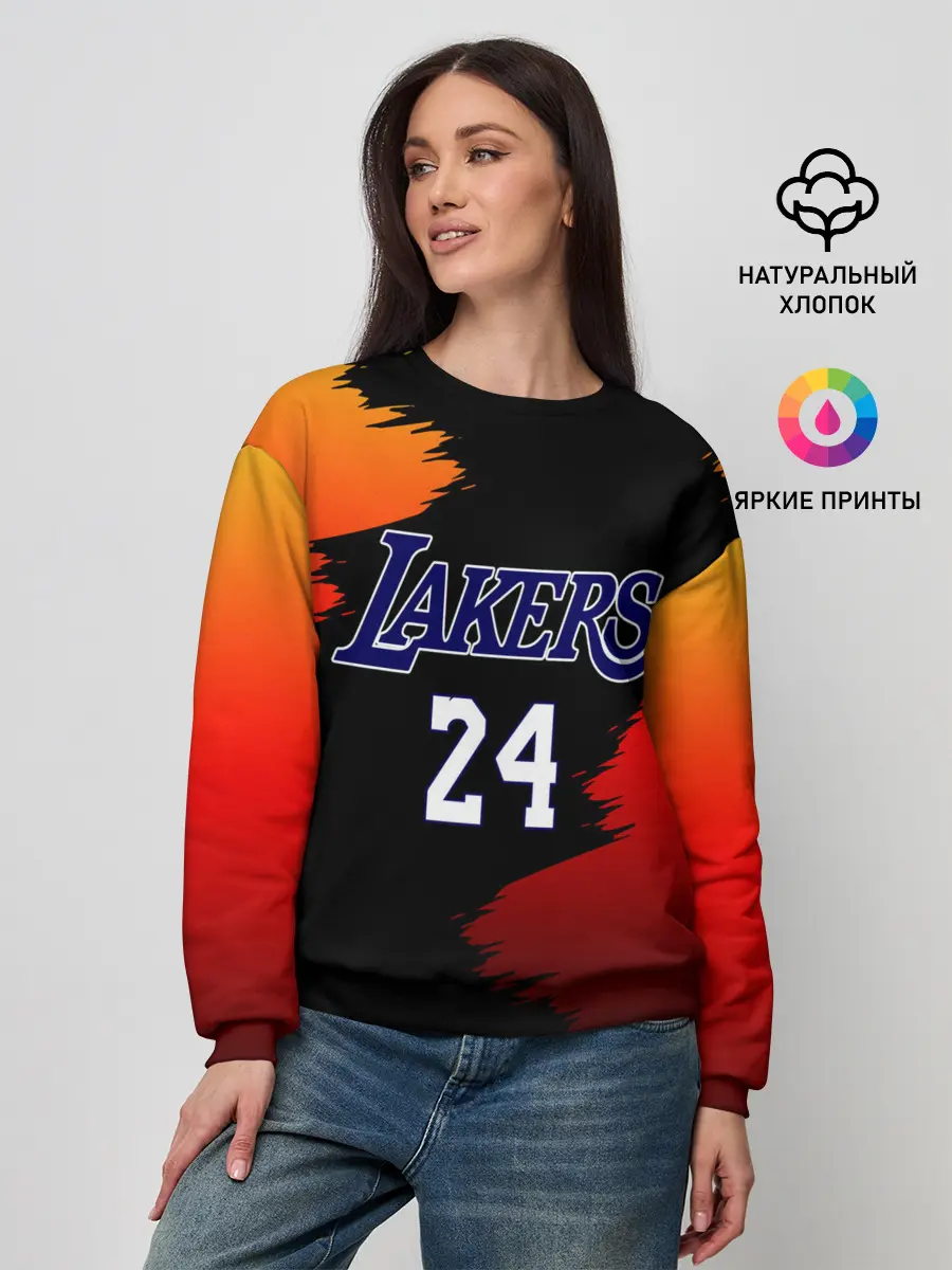 Женский свитшот / Los Angeles Lakers / Kobe Brya