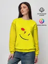 Женский свитшот / Смайлы