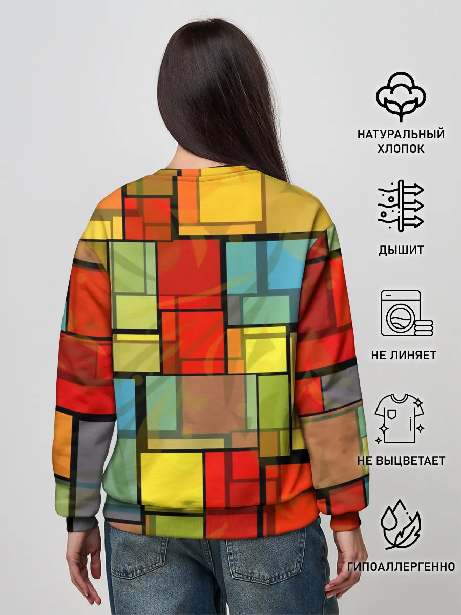 Женский свитшот / ГЕОМЕТРИЯ