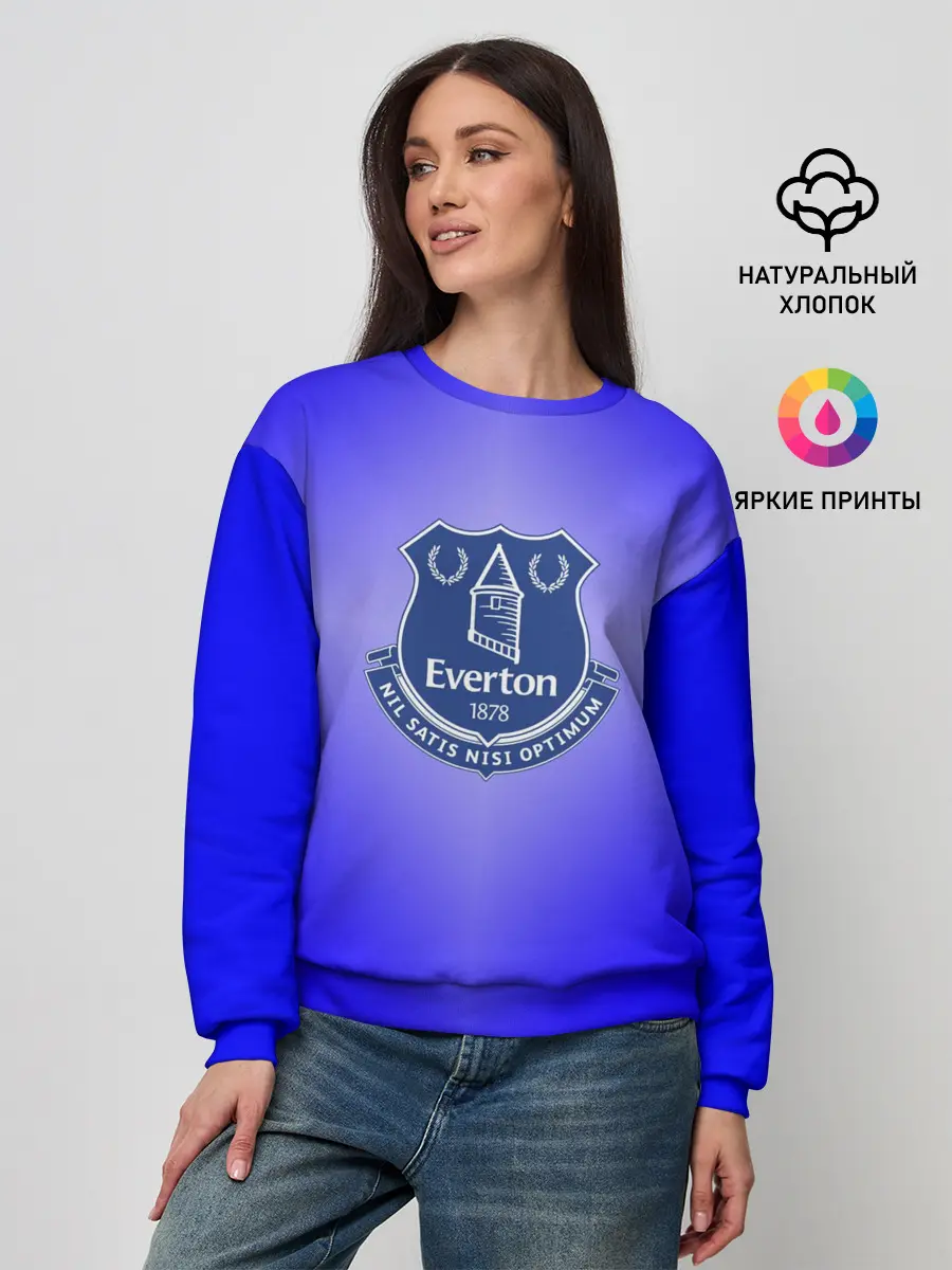 Женский свитшот / Эвертон 3D