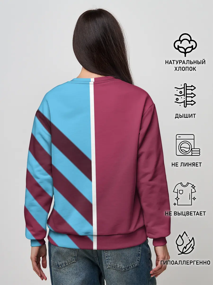 Женский свитшот / Астон Вилла