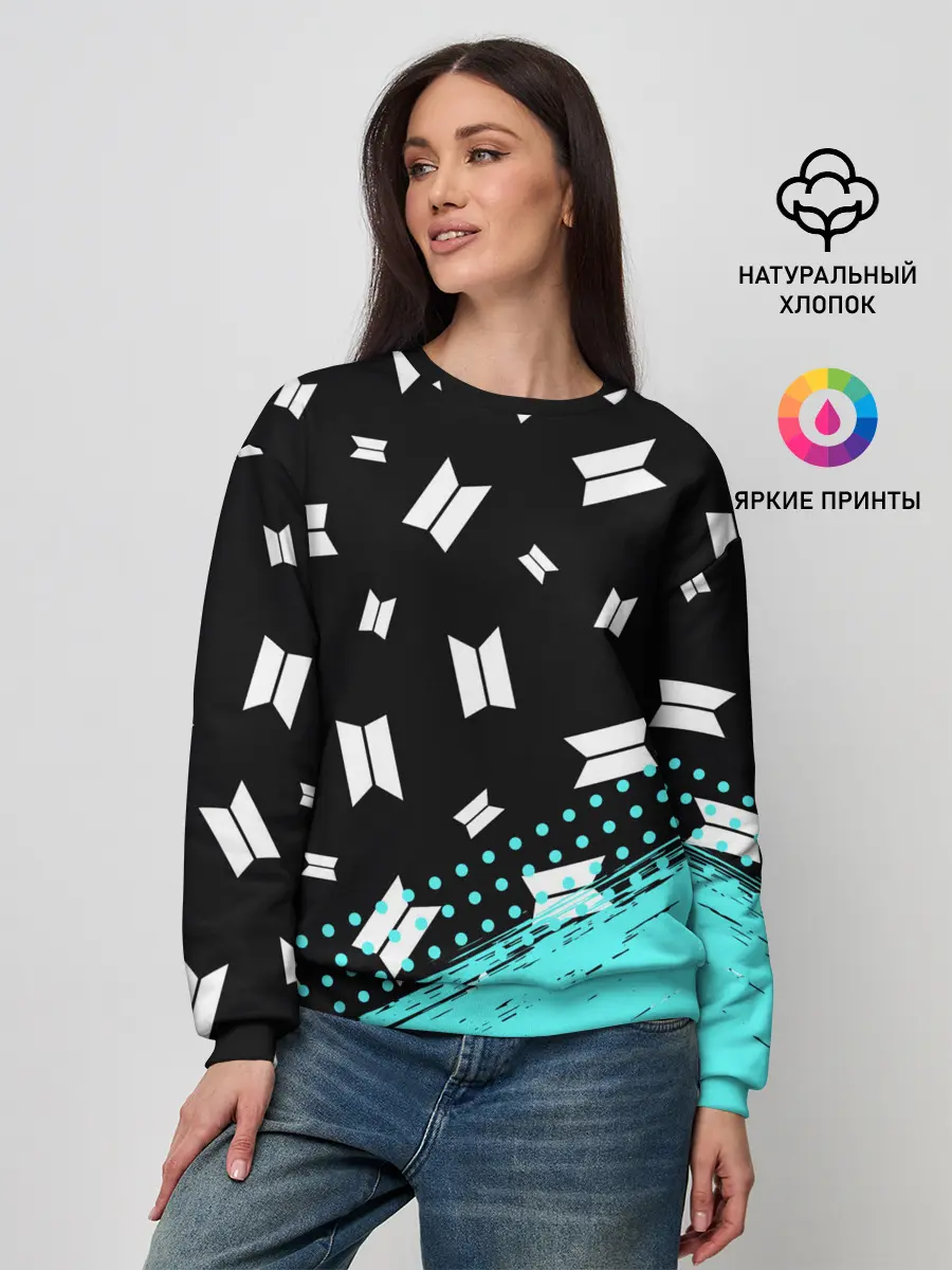 Женский свитшот / BTS / БТС