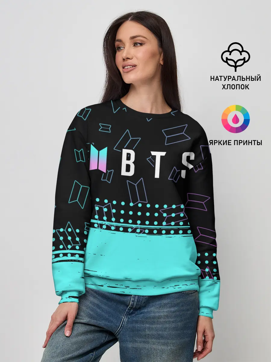 Женский свитшот / BTS / БТС