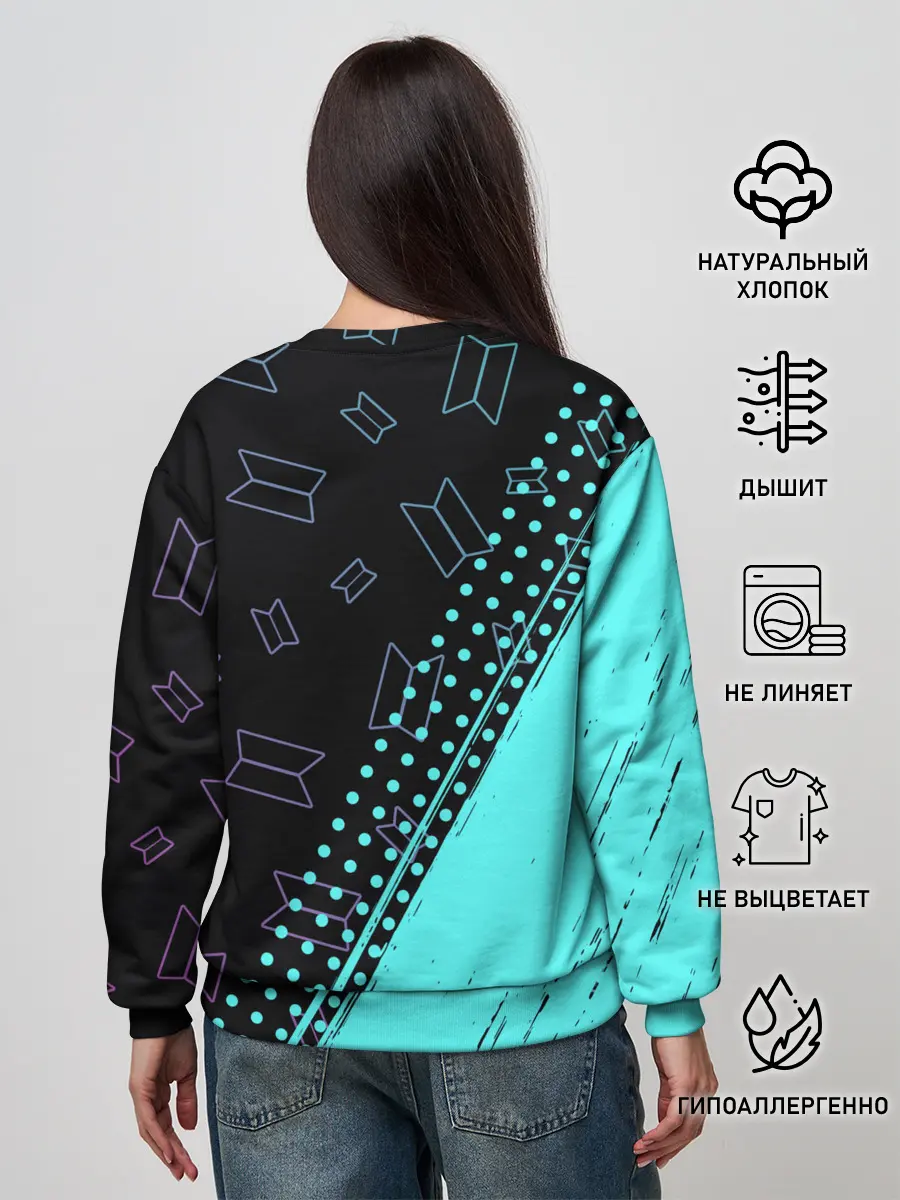 Женский свитшот / BTS / БТС