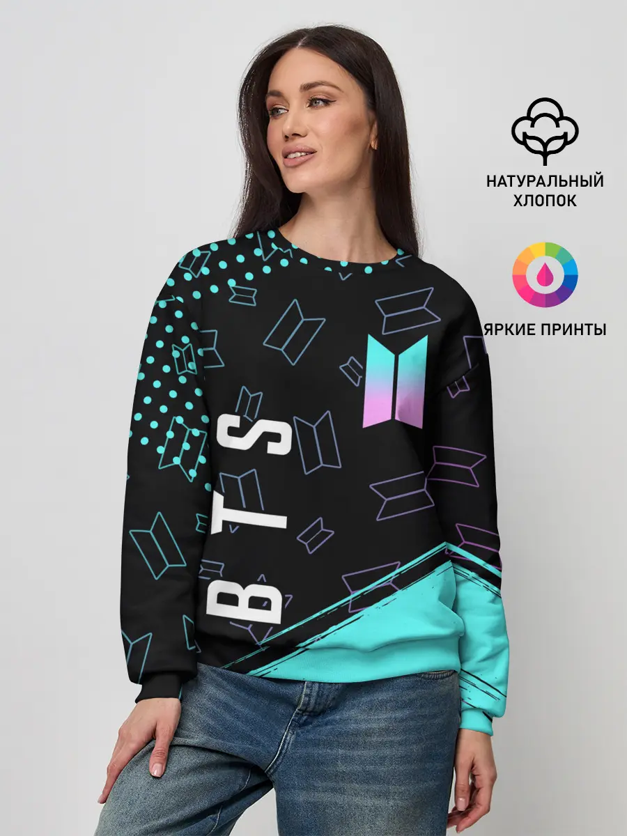 Женский свитшот / BTS / БТС