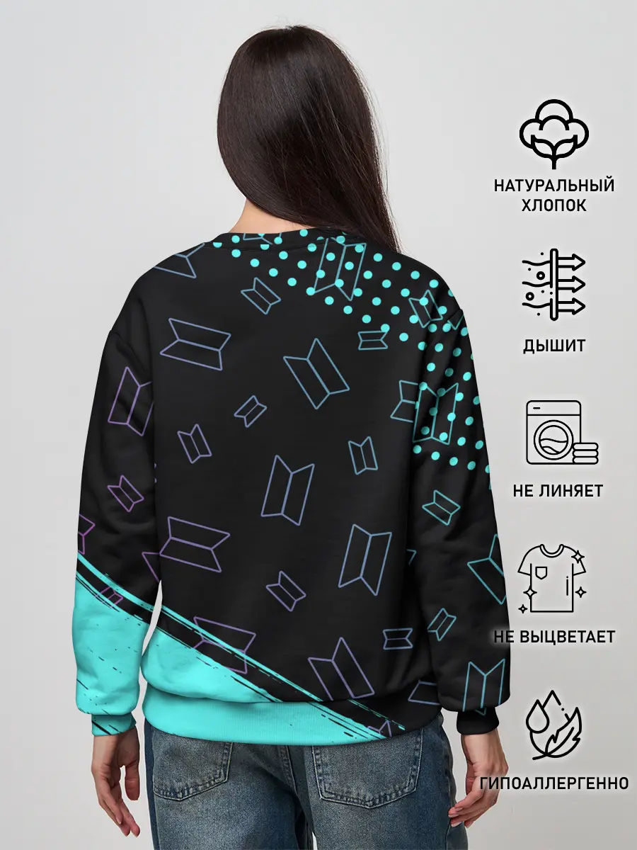 Женский свитшот / BTS / БТС