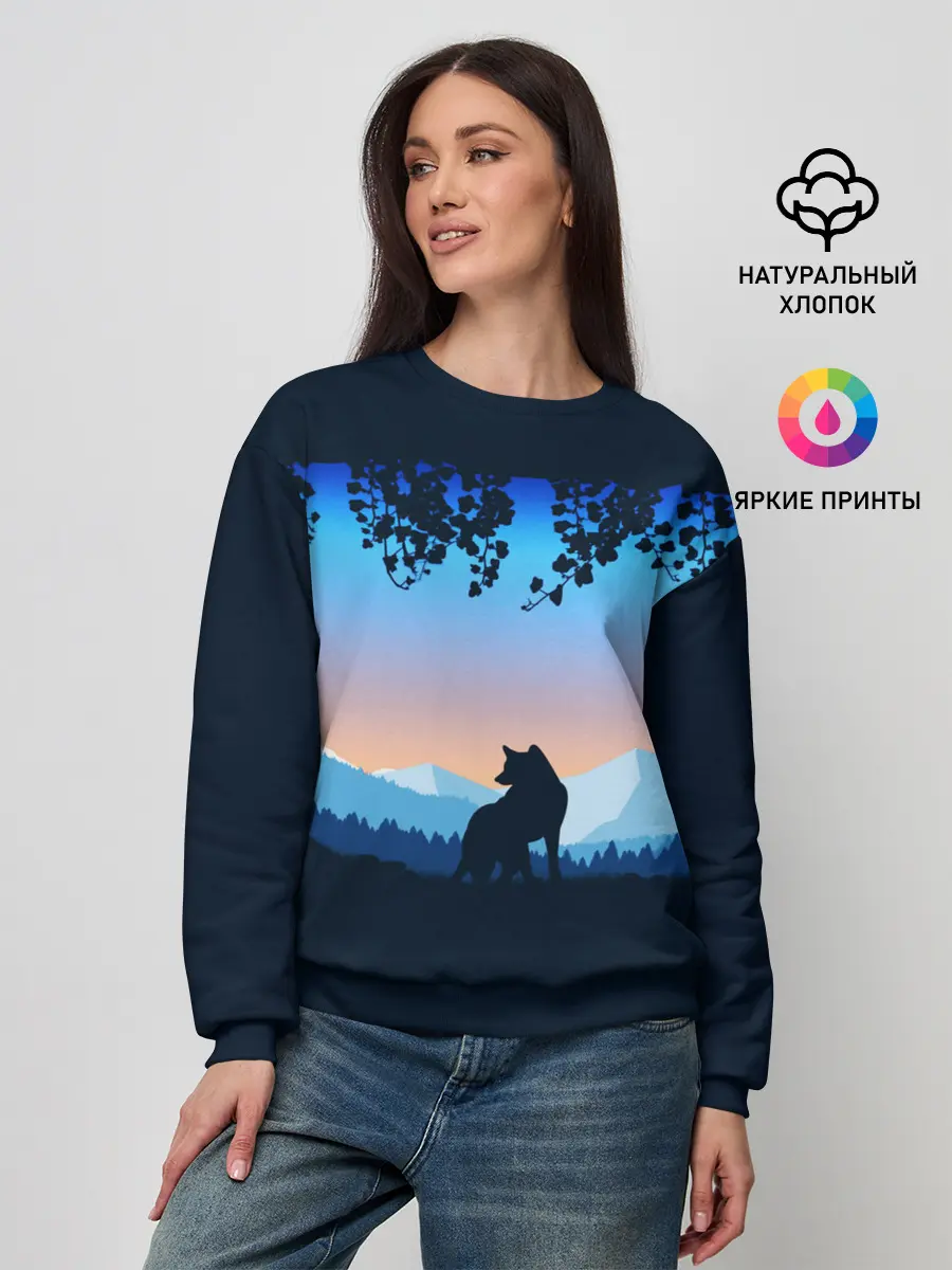 Женский свитшот / WOLF