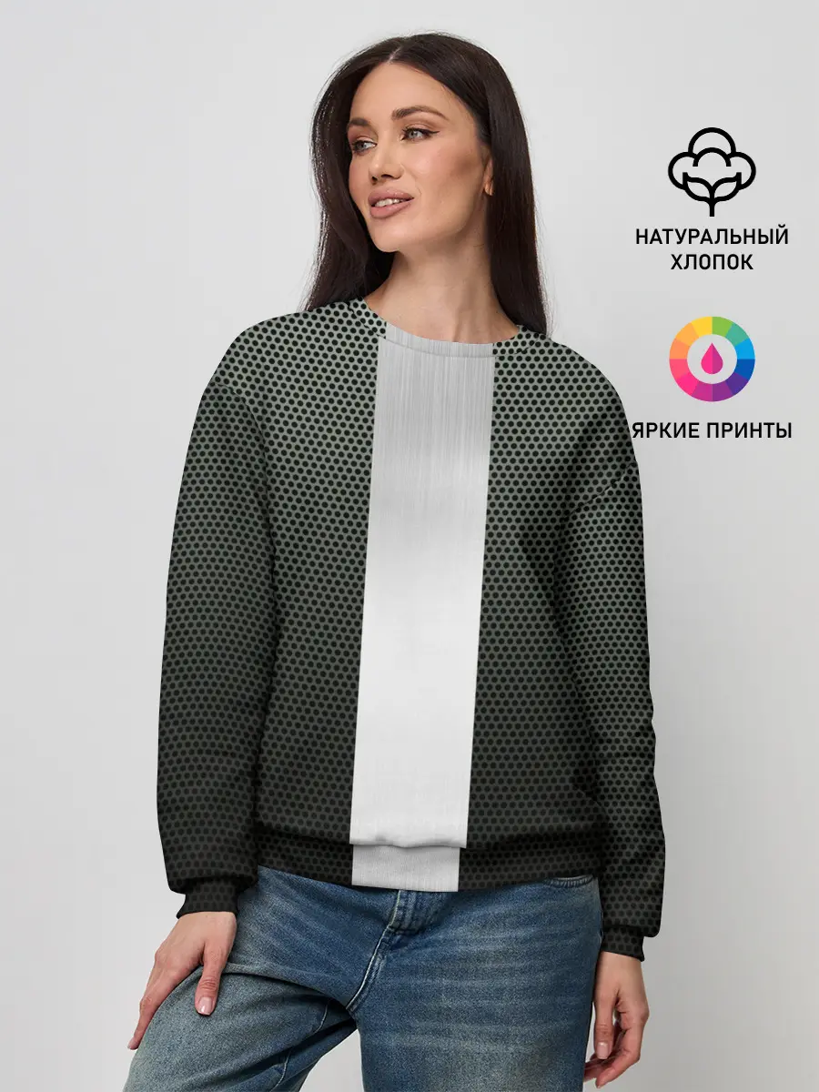 Женский свитшот / Карбоновый занавес