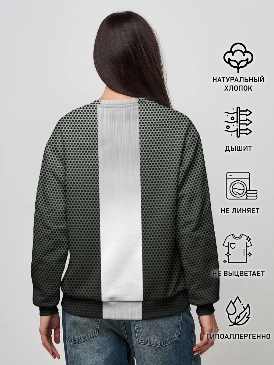 Женский свитшот / Карбоновый занавес