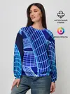 Женский свитшот / НЕОНОВАЯ СПИРАЛЬ