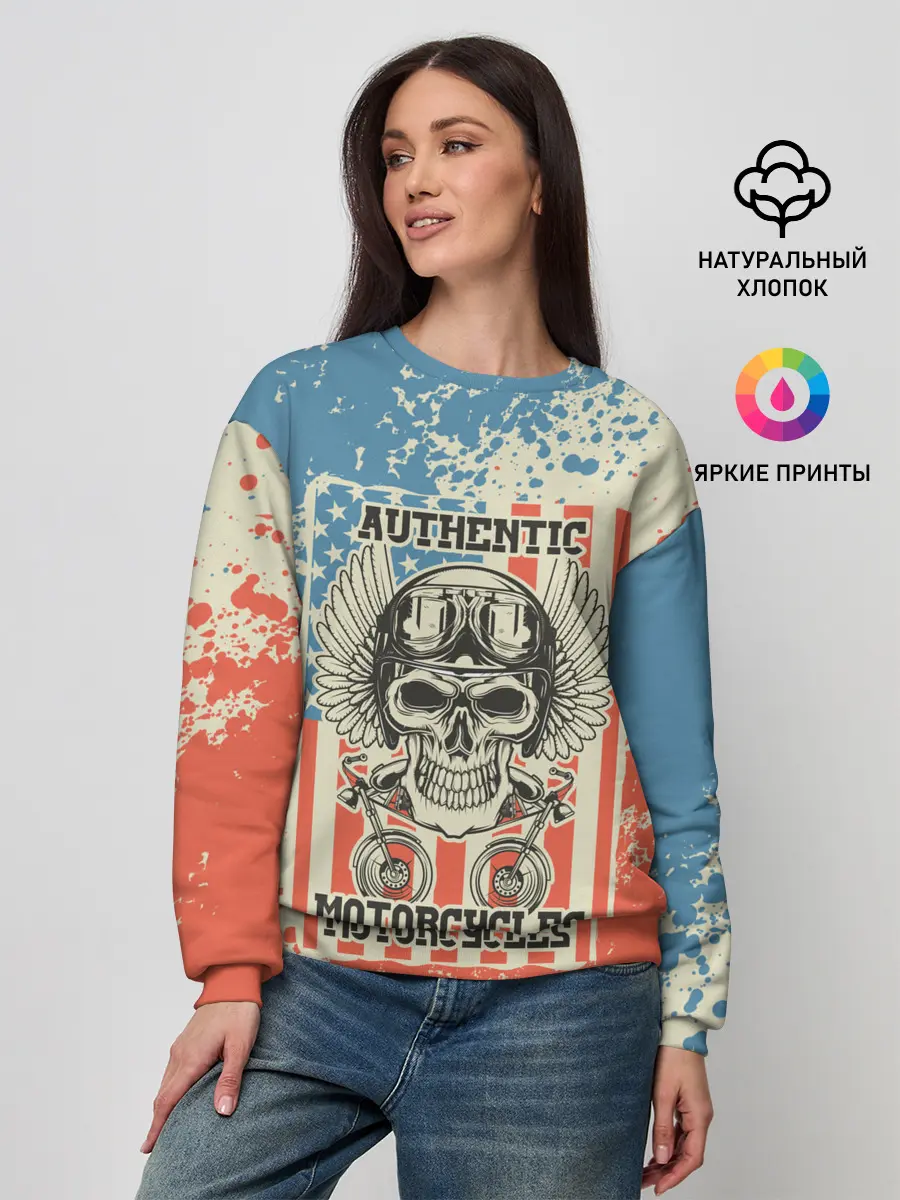 Женский свитшот / Authentic Motorcycle