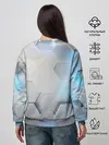 Женский свитшот / 3D соты