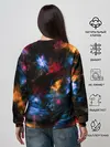 Женский свитшот / КОСМИЧЕСКИЕ ВОЛНЫ