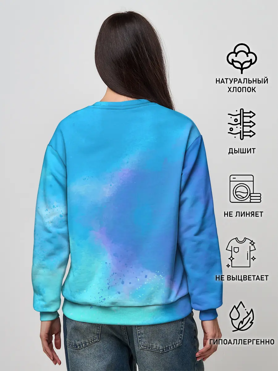 Женский свитшот / Унесенные призраками Хаку