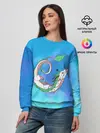 Женский свитшот / Унесенные призраками Хаку