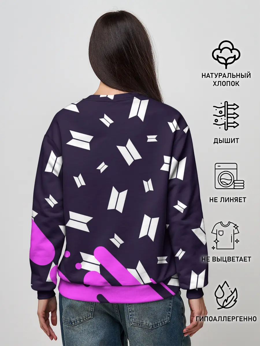 Женский свитшот / BTS / БТС