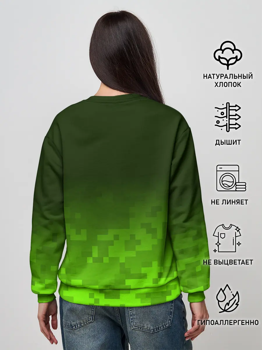 Женский свитшот / MINECRAFT / МАЙНКРАФТ
