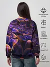 Женский свитшот / Цветки во тьме