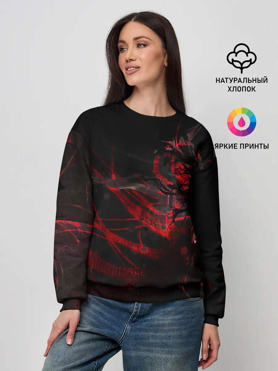 Женский свитшот / DIGITAL 3D