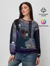 Женский свитшот / СИЖУ ДОМА