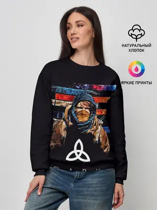 Женский свитшот / Тьма