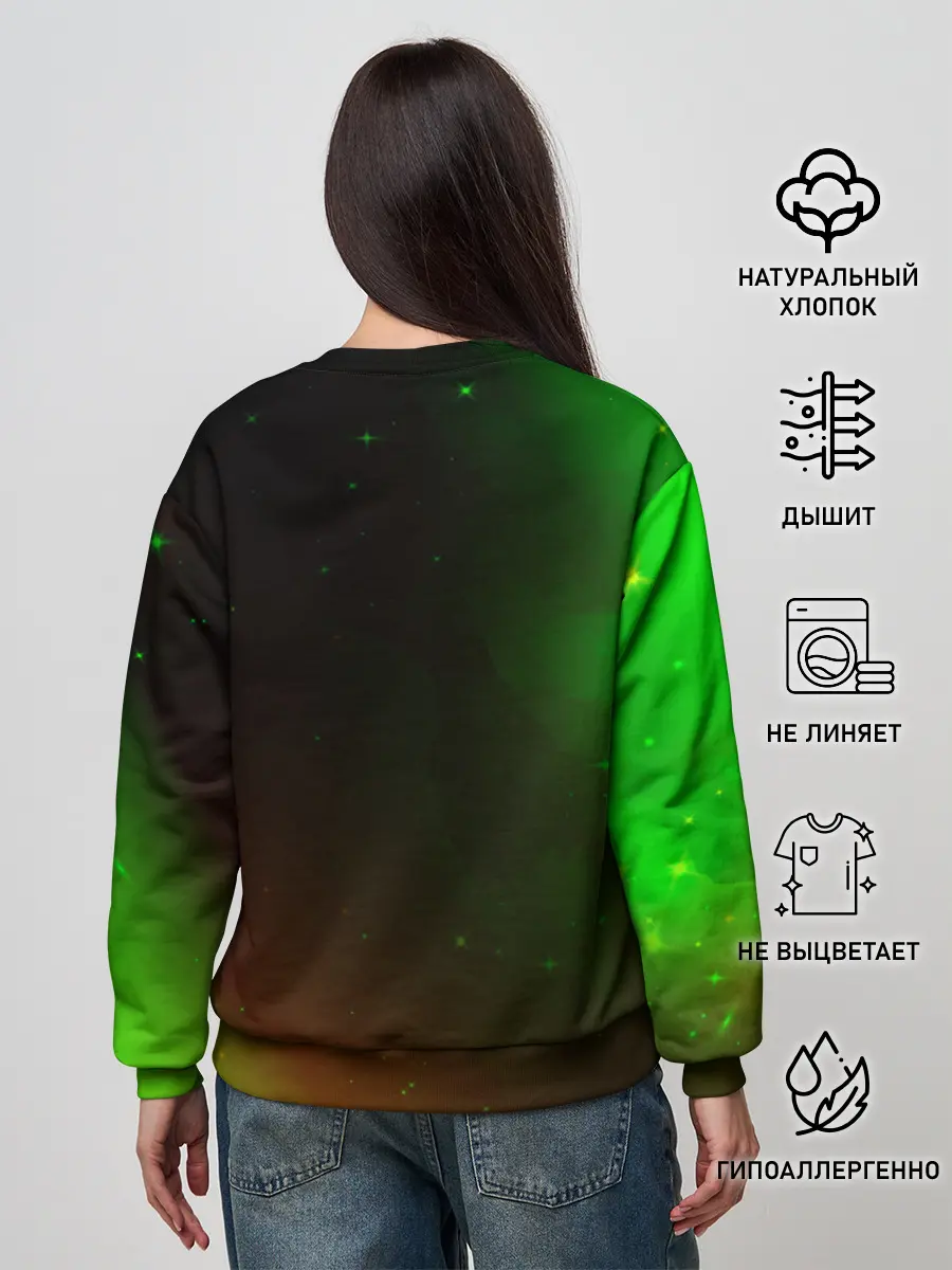 Женский свитшот / MINECRAFT / МАЙНКРАФТ