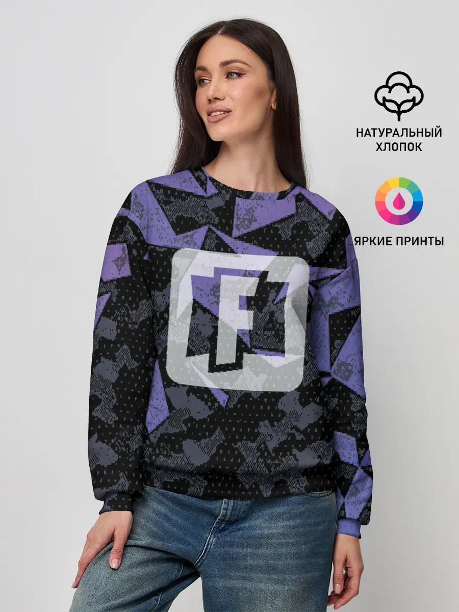 Женский свитшот / Фортнайт