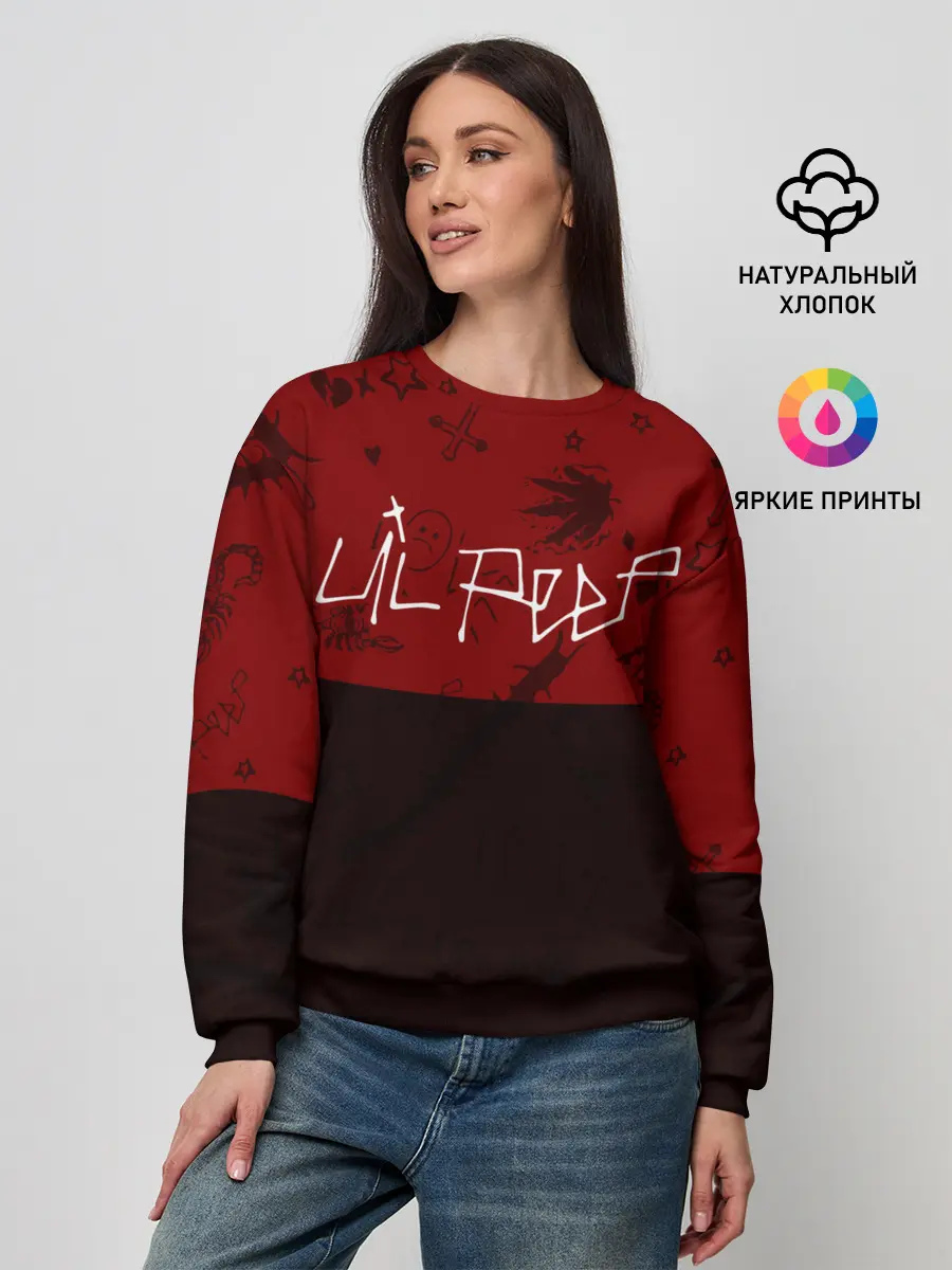 Женский свитшот / LIL PEEP / ЛИЛ ПИП