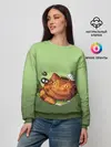 Женский свитшот / Catbus Studio Ghibli Котобус