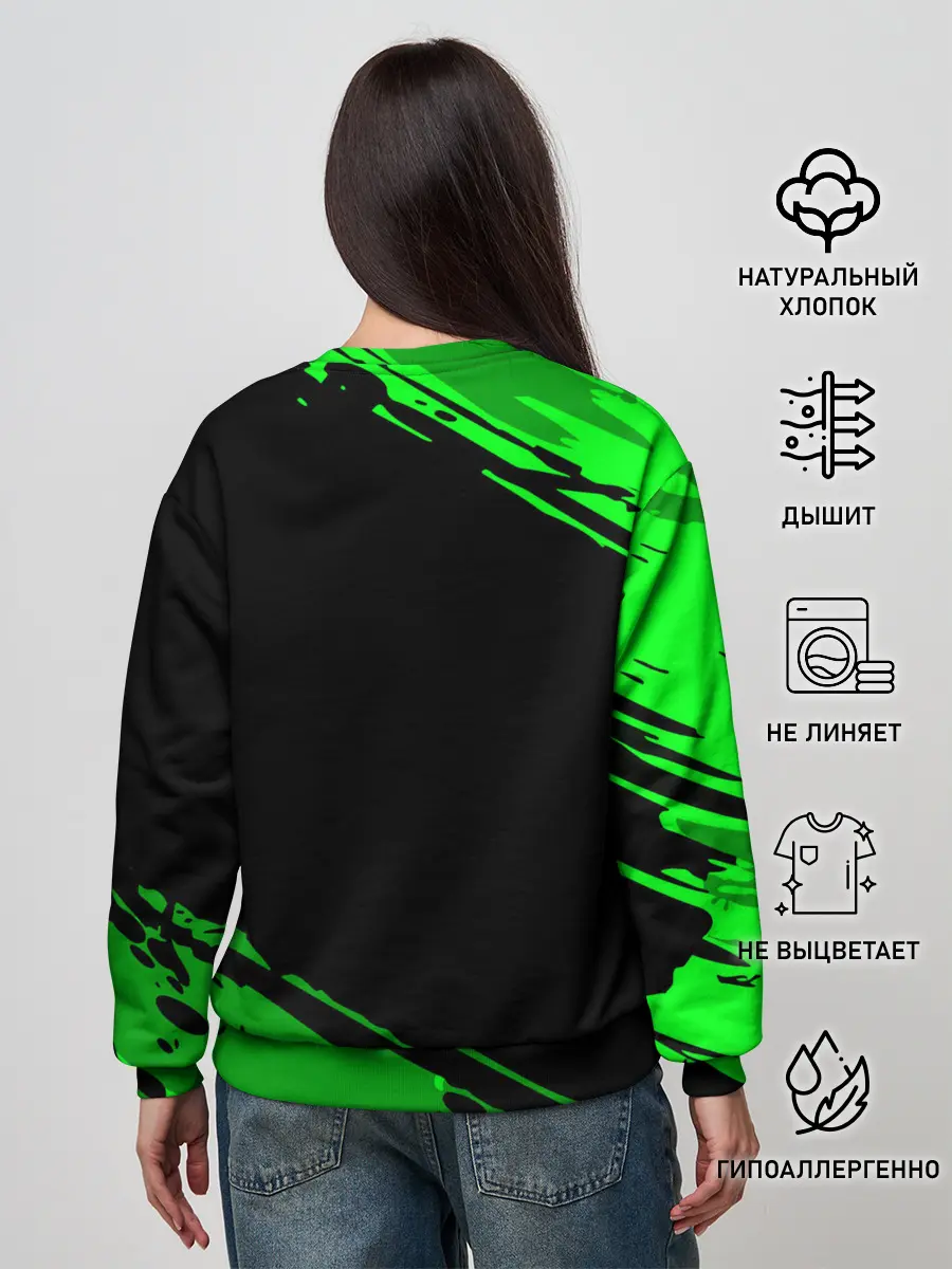 Женский свитшот / FIREFIGHTER 1649 RUSSIA