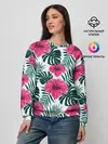 Женский свитшот / Гавайский гибискус