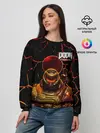 Женский свитшот / Doom | Eternal