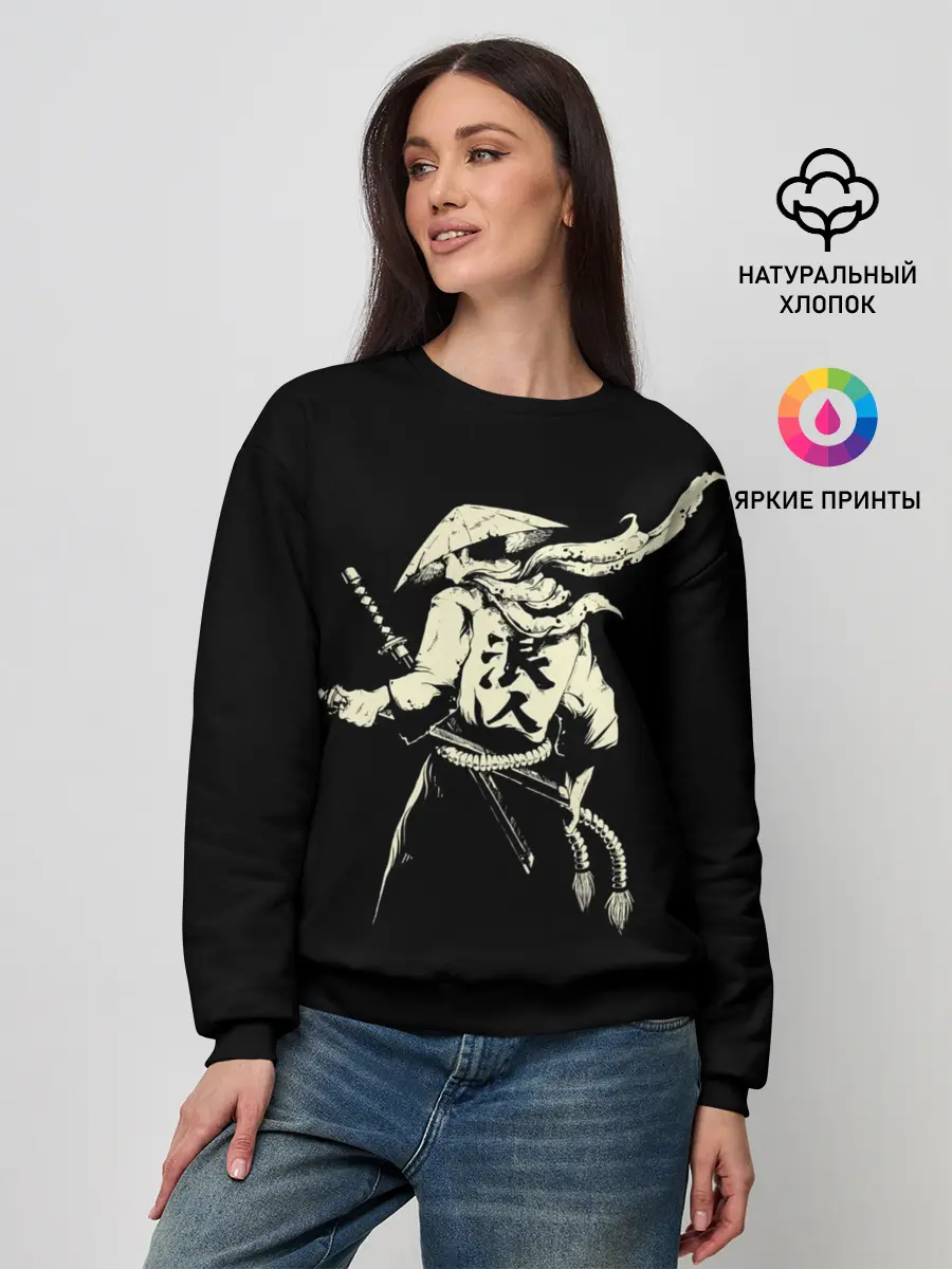 Женский свитшот / ЛИК САМУРАЯ | SAMURAI