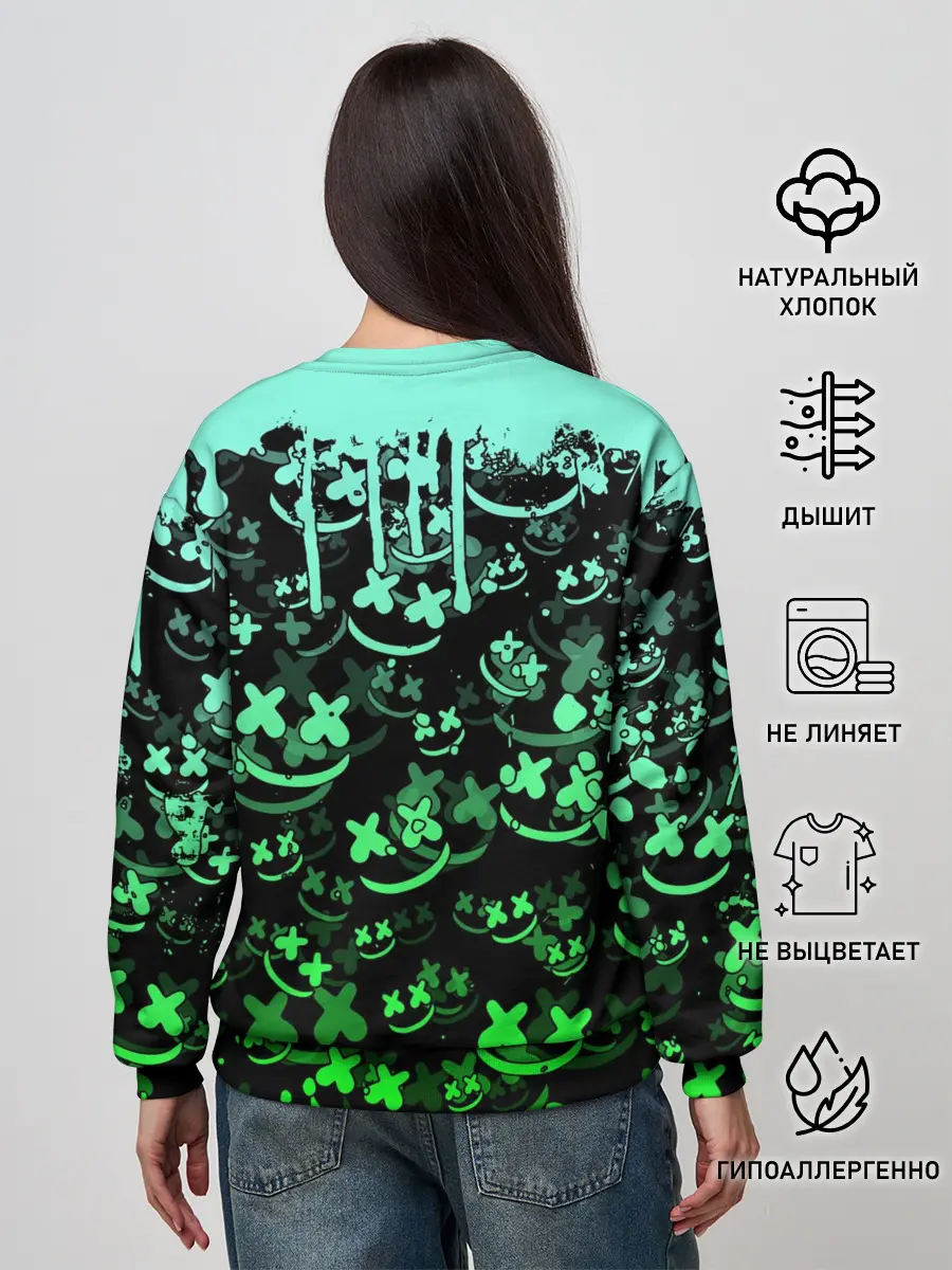 Женский свитшот / MARSHMELLO