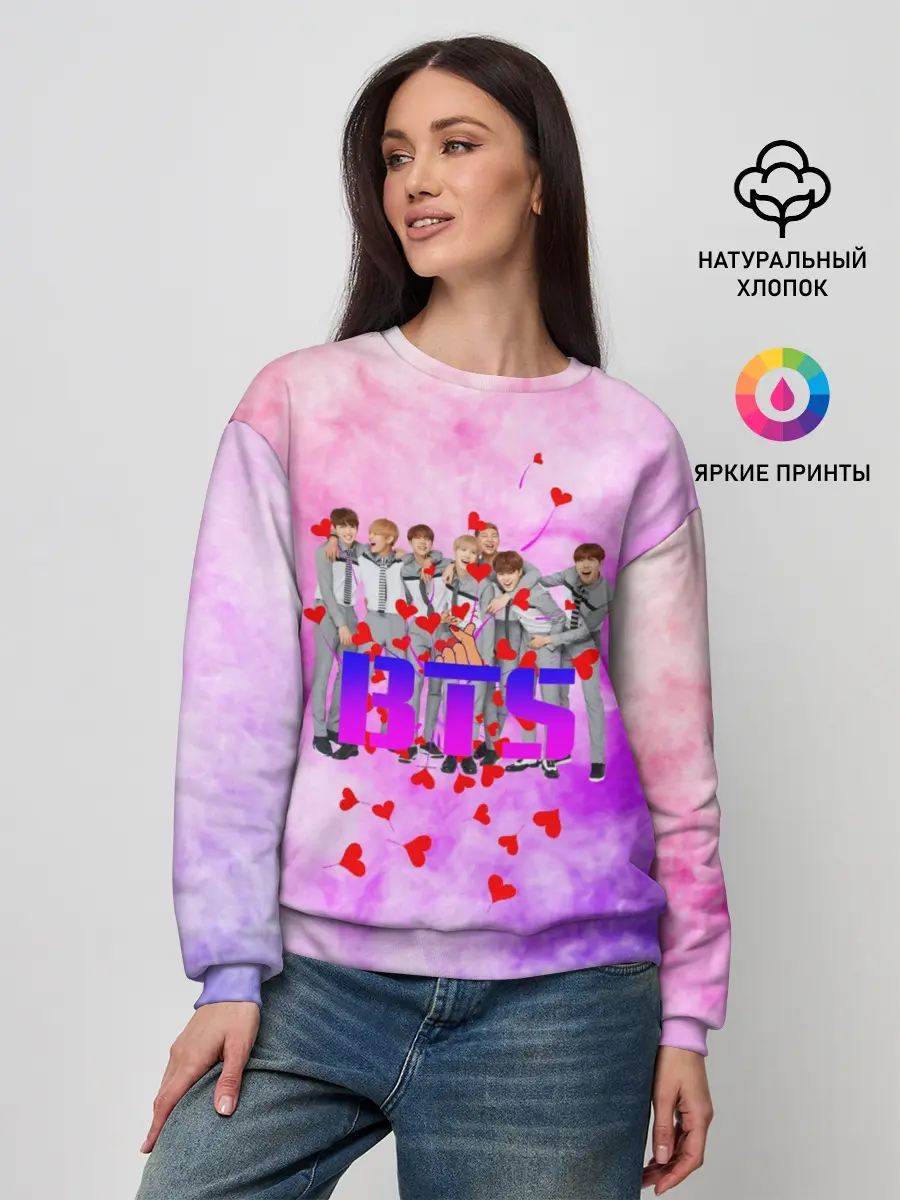 Женский свитшот / БТС | BTS