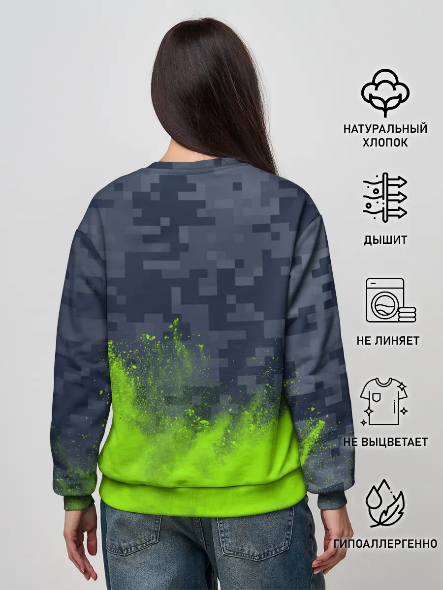 Женский свитшот / MINECRAFT / МАЙНКРАФТ