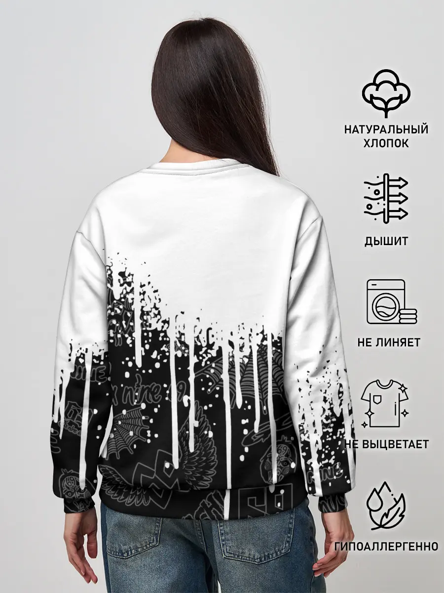 Женский свитшот / 6ix9ine.