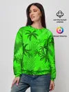 Женский свитшот / ПАЛЬМЫ | ЛЕТО | TROPICAL