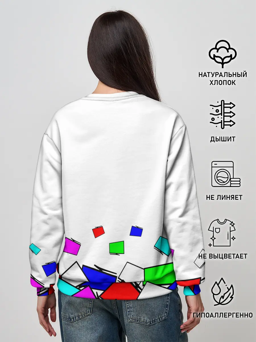 Женский свитшот / Телевизор