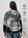 Женский свитшот / Camo - Black & White