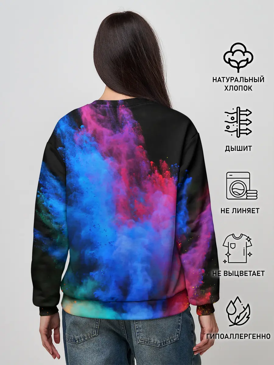 Женский свитшот / КРАСКИ