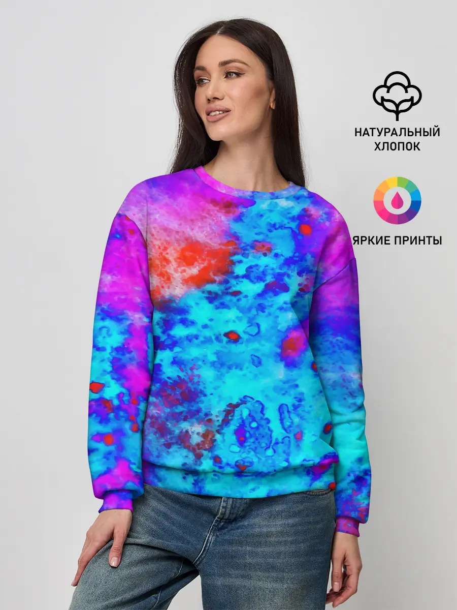 Женский свитшот / ABSTRACTION COLORS