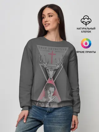 Женский свитшот / Настоящий детектив