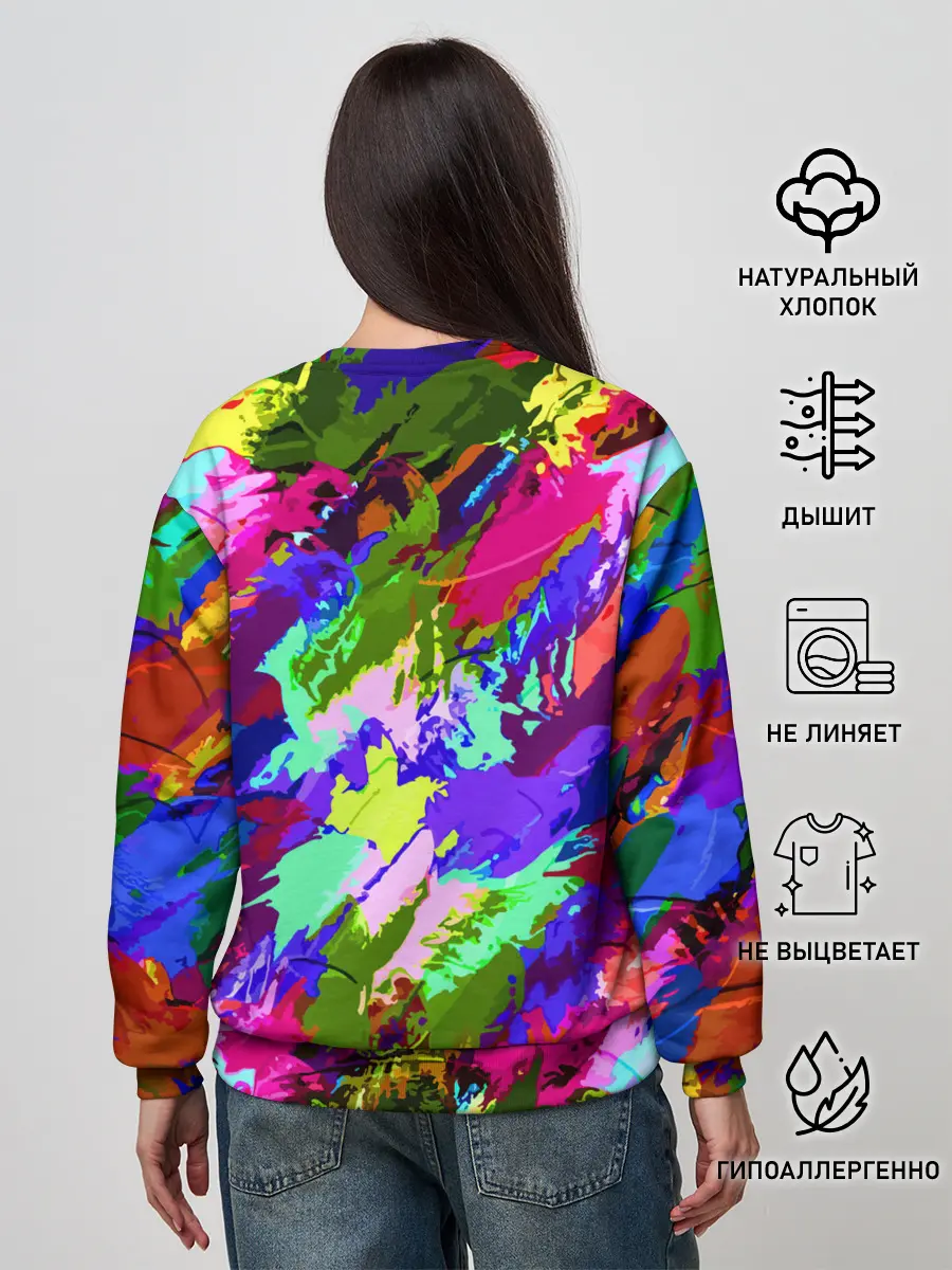 Женский свитшот / Краска